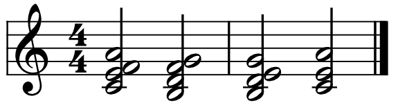 Chord progression
