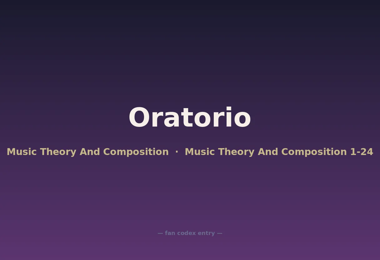 Oratorio