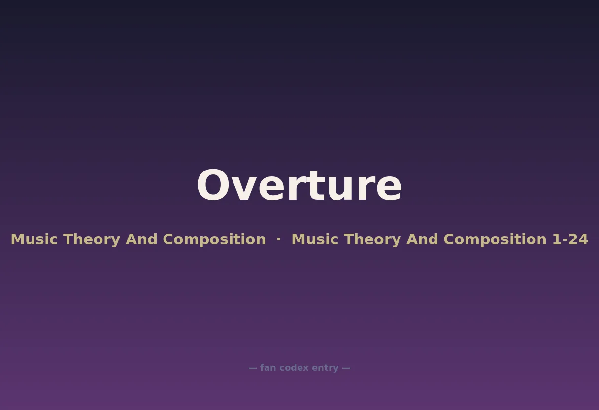 Overture