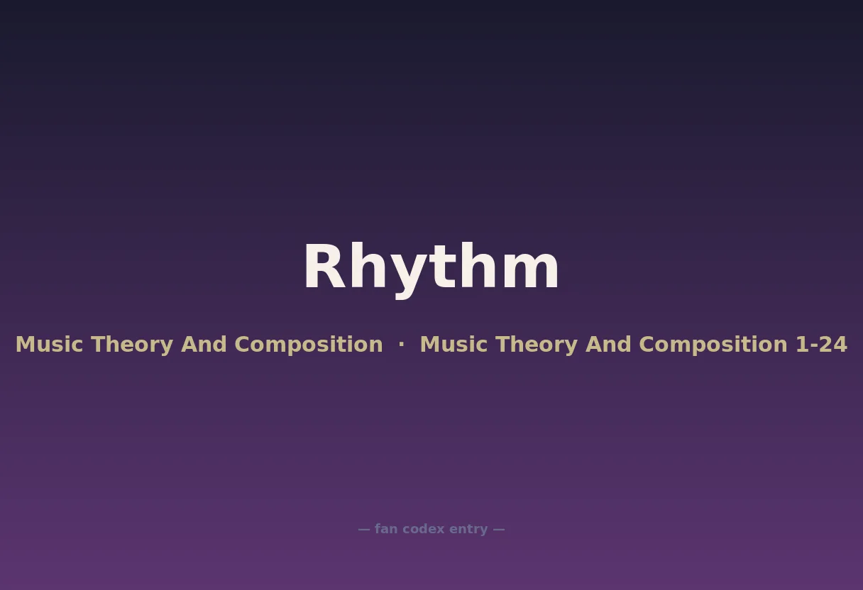 Rhythm